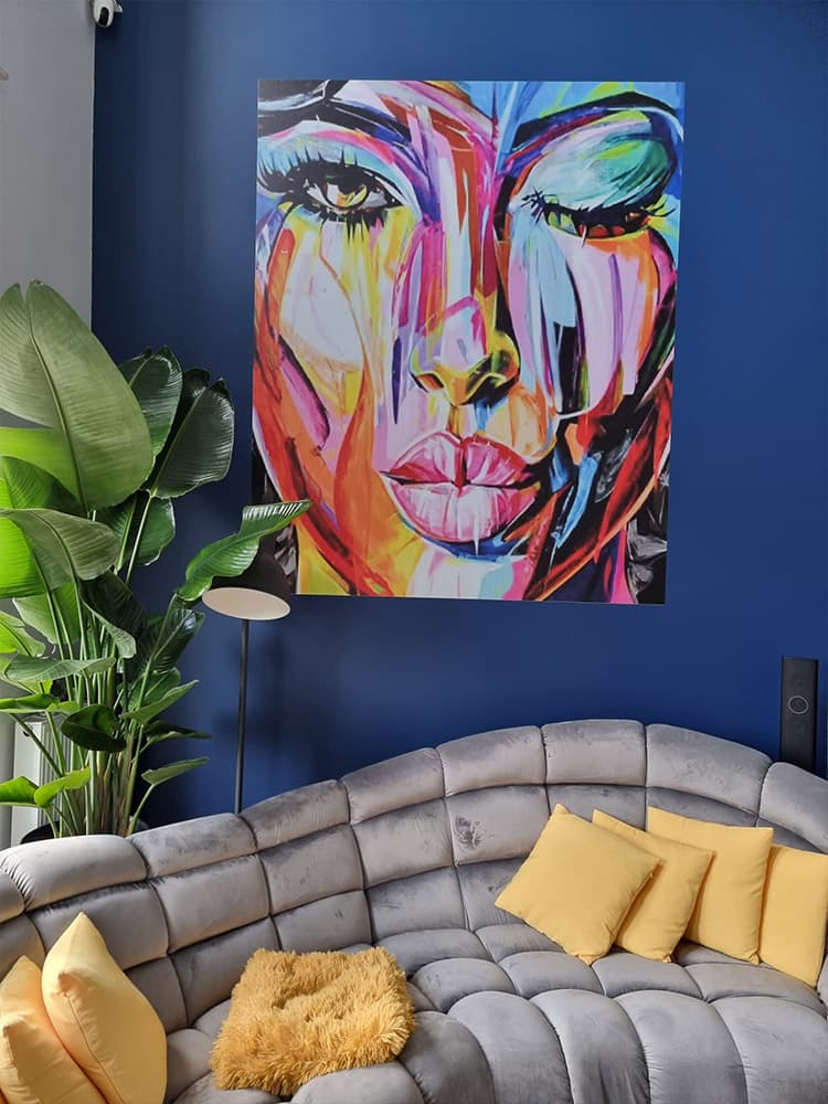 Realizacja druku ściennego Oh My Wall 02